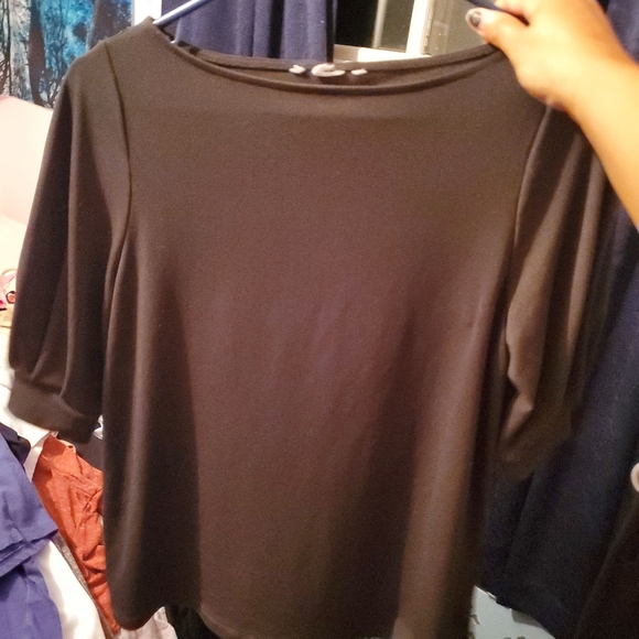 Size medium size 8 Forever 21 (primarily cotton)&spandex slacks&5 blouses - Picture 7 of 8